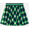 Girl Pleated Skirt, Plaid - Skirts - 2