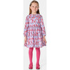 Girl Dress in Liberty Fabric, Pink Multi - Dresses - 4