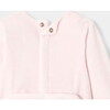 Velvet Baby Girl Pajamas, Pink - Footie Pajamas - 4