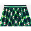 Girl Pleated Skirt, Plaid - Skirts - 3