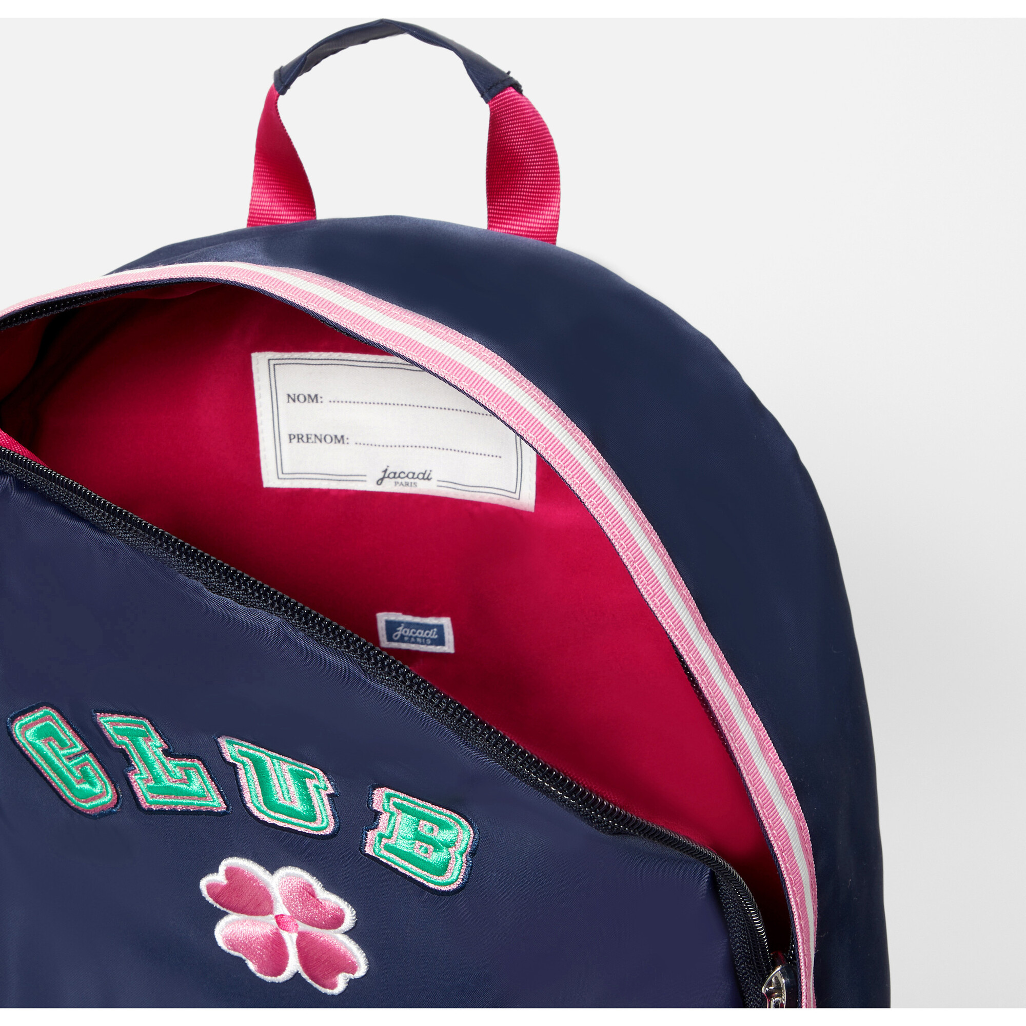 Girl Backpack, Navy - Jacadi Paris Bags | Maisonette display picture 1