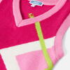 Girl Sleeveless Sweater, Pink - Sweaters - 4