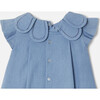 Baby Girl Dress in Chambray - Dresses - 4