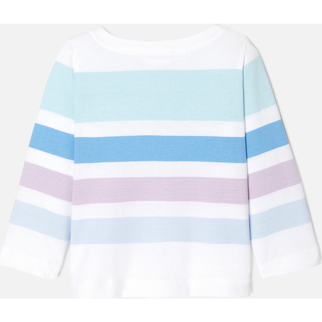 Baby Boy Sailor T-Shirt, Multi Stripes - Shirts - 2