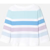 Baby Boy Sailor T-Shirt, Multi Stripes - Shirts - 2