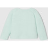 Baby Cardigan in Garter Stitch, Green - Cardigans - 2