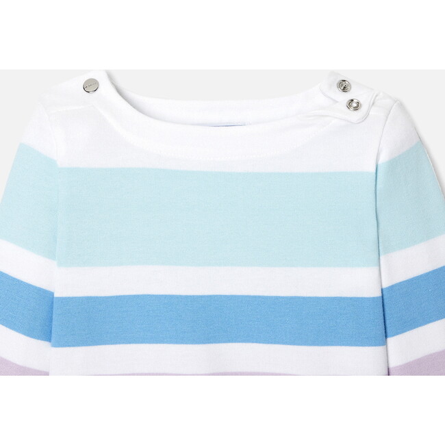 Baby Boy Sailor T-Shirt, Multi Stripes - Shirts - 3