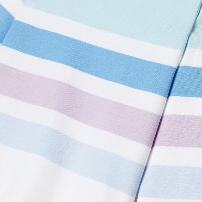 Baby Boy Sailor T-Shirt, Multi Stripes - Shirts - 4