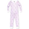 New York City Two Piece Pajamas, Pink - Pajamas - 1 - thumbnail