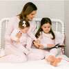 New York City Two Piece Pajamas, Pink - Pajamas - 2