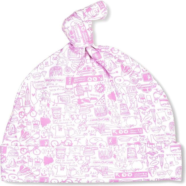 New York City Baby Hat, Pink