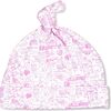 New York City Baby Hat, Pink - Hats - 1 - thumbnail