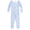 New York City Two Piece Pajamas, Blue - Pajamas - 1 - thumbnail