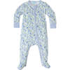 Birth Flowers Zip Onesie, Multi - Footie Pajamas - 1 - thumbnail