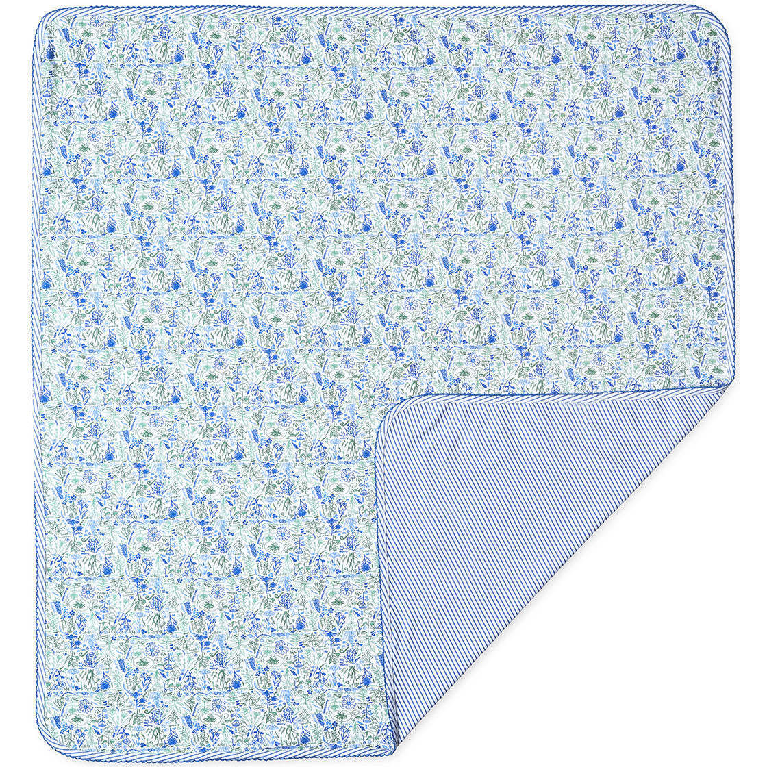 Birth Flowers Baby Blanket, Multi - Blankets - 1