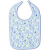 Birth Flowers Baby Bib, Multi - Bibs - 1 - thumbnail