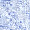 New York City Baby Blanket, Blue - Blankets - 2