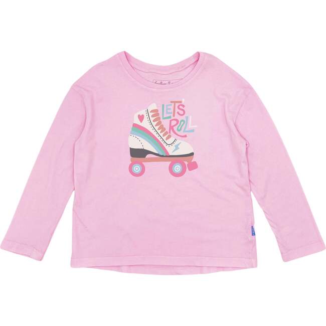 Let'S Roll Ls Tee, Pink