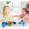 Dine & Develop Feeding Set, Iridescent Blue - Tableware - 4