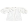 Isabel Blouse, Antique White - Blouses - 1 - thumbnail