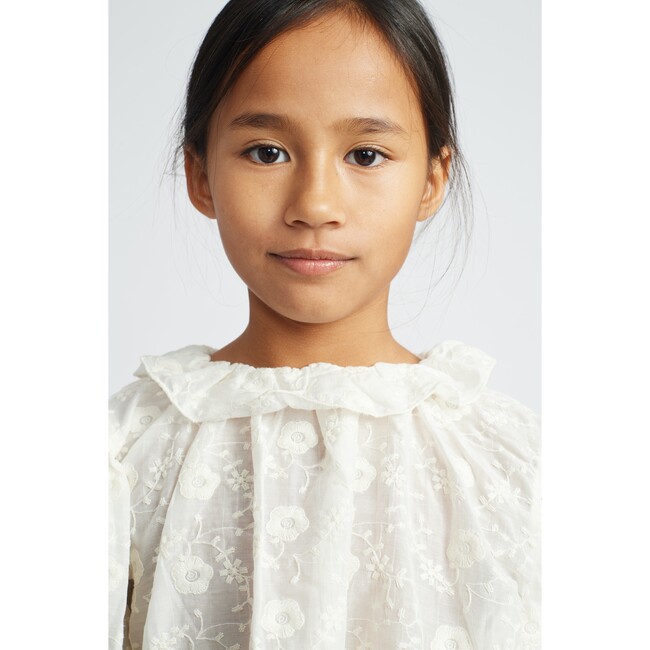 Isabel Blouse, Antique White - Blouses - 3