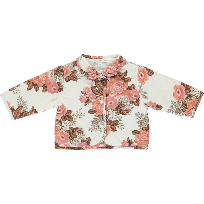 Hana Baby Jacket, Wallpaper Florals