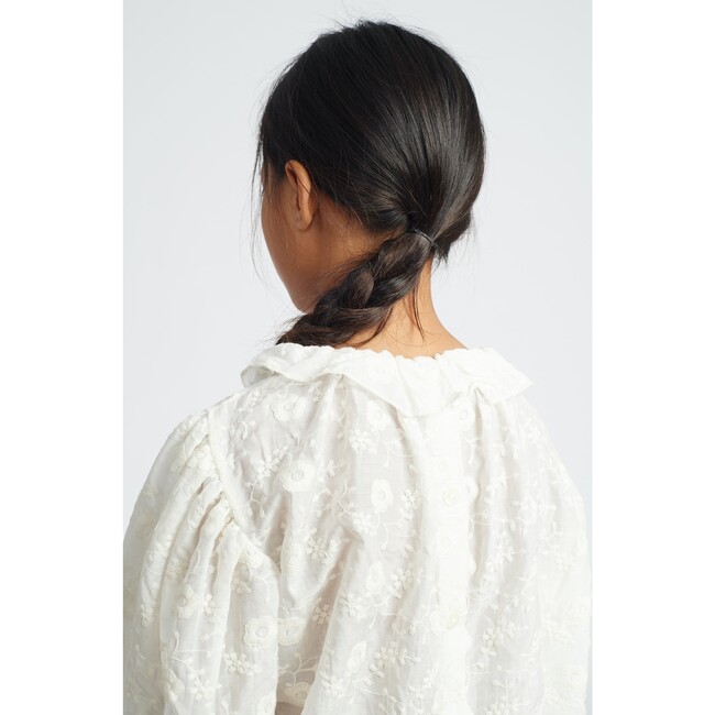 Isabel Blouse, Antique White - Blouses - 4