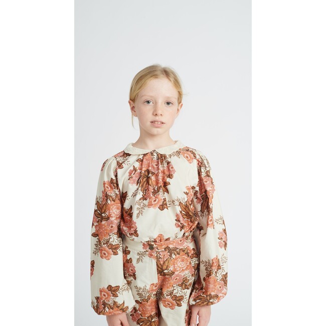 Hana Blouse, Wallpaper Florals - Blouses - 4