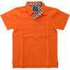 Game Day Polo Shirt, Orange - Polo Shirts - 1 - thumbnail