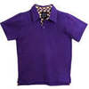 Game Day Polo Shirt, Purple - Polo Shirts - 1 - thumbnail