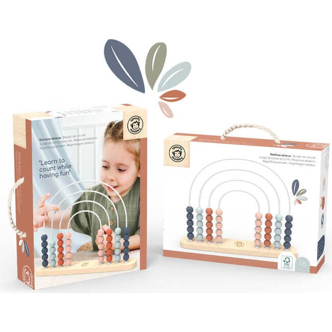 Rainbow Abacus - Developmental Toys - 4