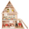 Wooden Playhouse The Big Family - Dollhouses - 1 - thumbnail