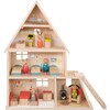 Wooden Playhouse The Big Family - Dollhouses - 4