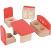 Wooden Playhouse The Big Family - Dollhouses - 5
