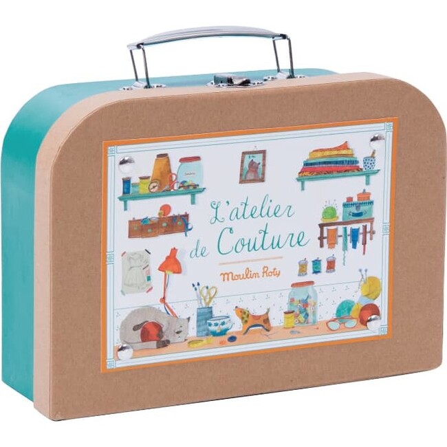 Suitcase - Sewing & Knitting Set - Woodens - 2