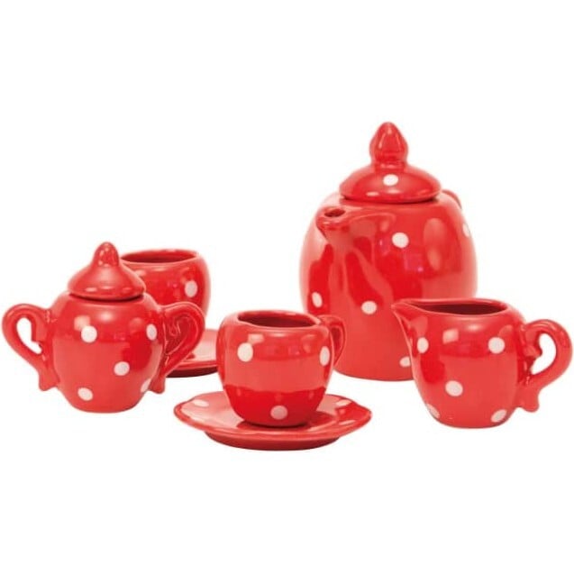 Suitcase - Tea Party Ceramic Set The Big Family - Developmental Toys - 3