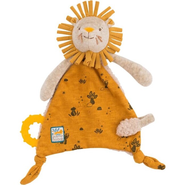 Lovey Pacifier Holder Paprika the Lion