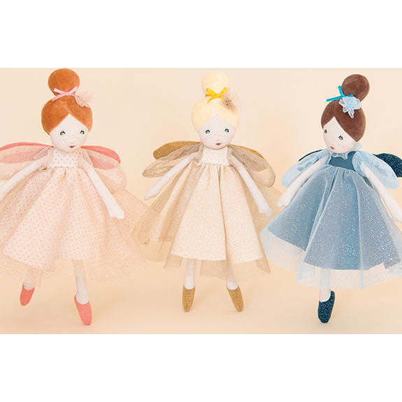 Little Golden fairy doll - Soft Dolls - 2