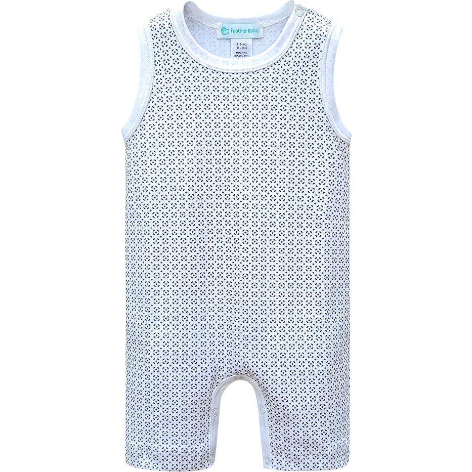 Tank Romper, Tiny Geo - Rompers - 1
