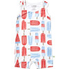 Tank Top Shorts Romper, Popsicles - Pajamas - 1 - thumbnail