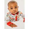 Long Sleeve Zip Footie, Take Flight - Pajamas - 2