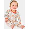 Long Sleeve Pajama Set, Take Flight - Pajamas - 2