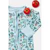 Long Sleeve Zip Footie, Garden - Pajamas - 2