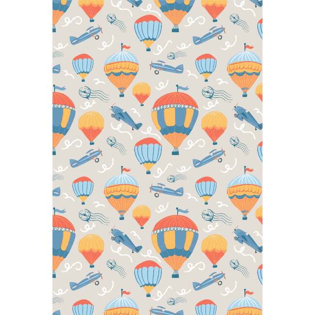 Long Sleeve Zip Footie, Take Flight - Pajamas - 3