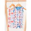 Tank Top Shorts Romper, Popsicles - Pajamas - 3