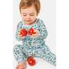 Long Sleeve Pajama Set, Garden - Pajamas - 2