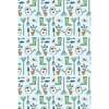 Long Sleeve Pajama Set, Garden - Pajamas - 4