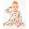 Stretchy Long Sleeve Twirl Dress and Leggings, Sweet Dreams Pink - Pajamas - 6