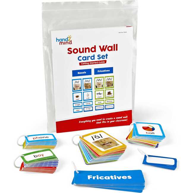 Sound Wall Classroom Phonics Kit (169 Cards)