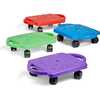 Purple Indoor Scooter Board with Safety Handles for Kids Ages 6-12, Plastic Floor Scooter Board with Rollers - STEM Toys - 2